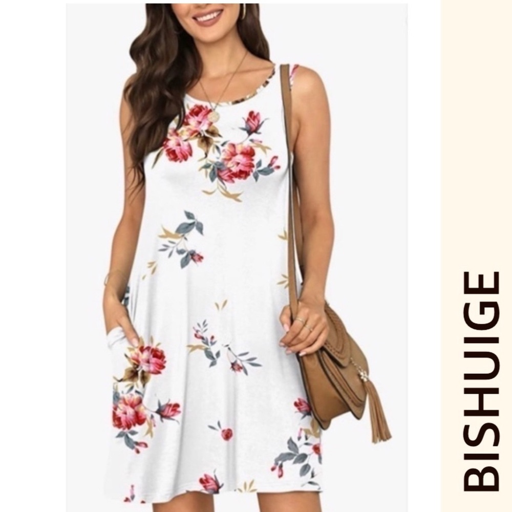 Bishuige Floral Dress‎
